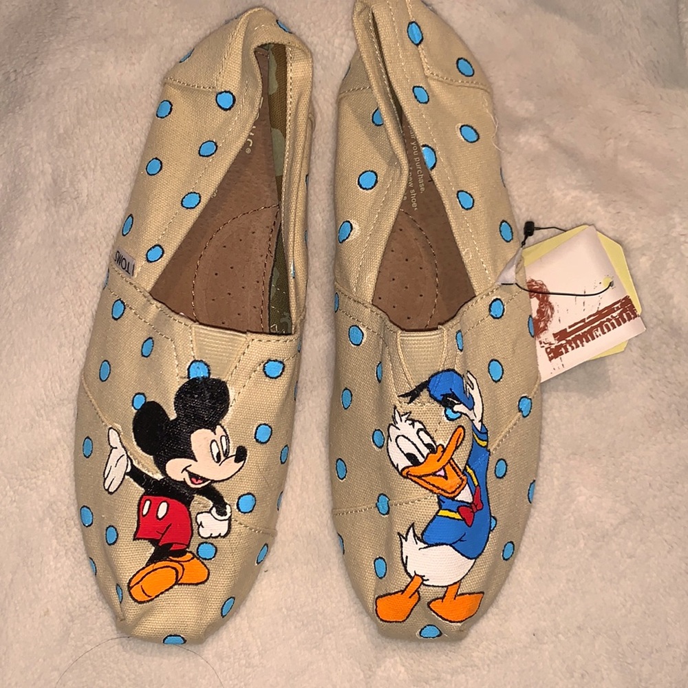 Toms Disney Bstreetshoes Mickey Mouse and Donald